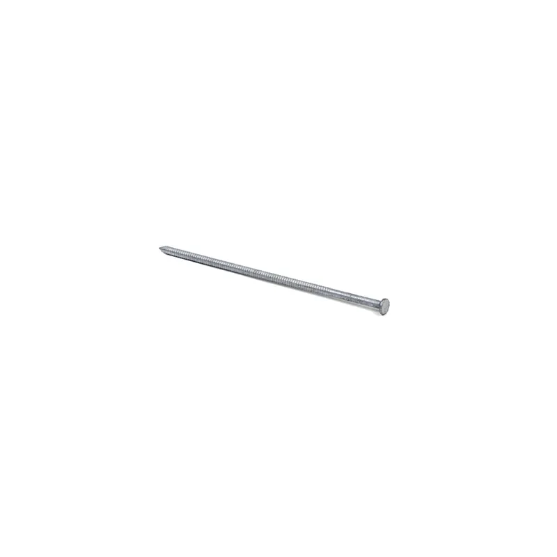 40d 5 In. Hot-dipped Galvanized Steel Round Head Pole Barn Nails 5 Lb