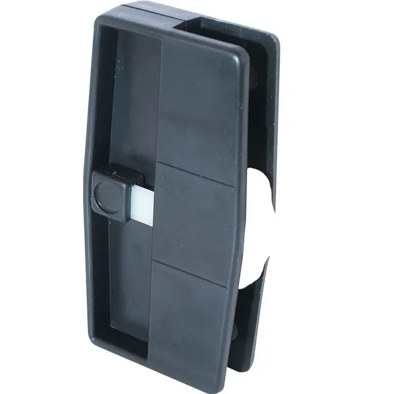 Prime-line Zinc-plated Black Plastic Latch And Pull 1 Pk