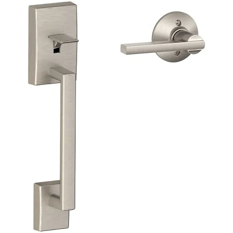 Door Handle, Satin Nickel, Latitude Lever