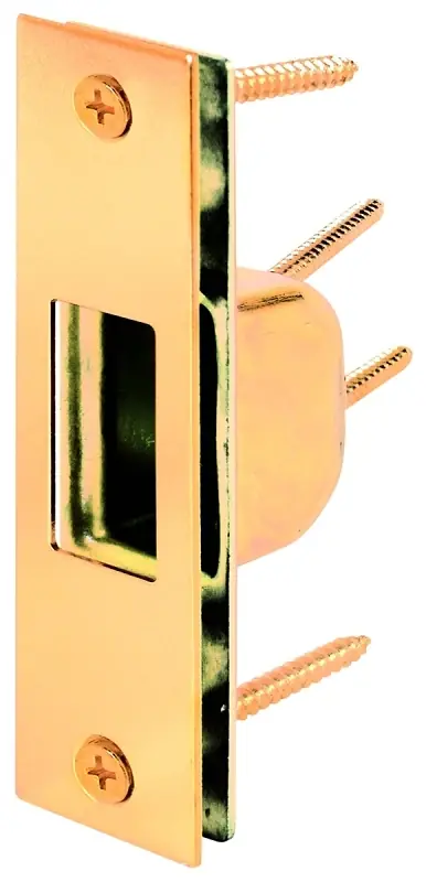 Brass High Security Strike Plate 4-7/8 In. X 1-1/4 In.