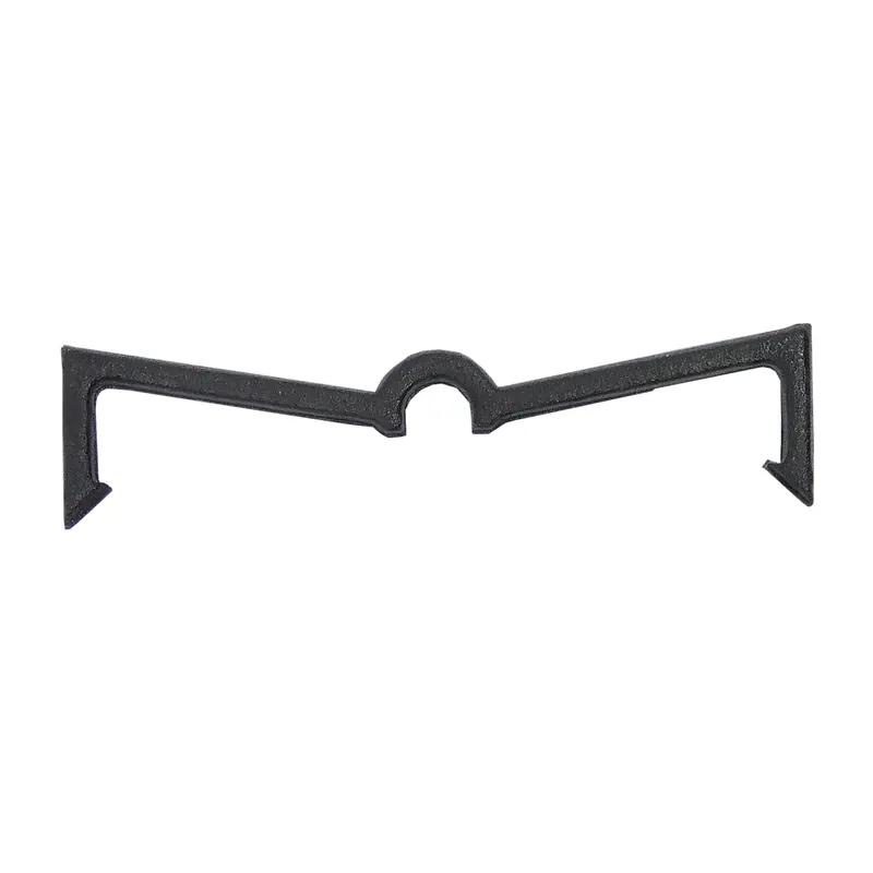 Zinc Plated Black Plastic 0.05 In. Peg Hook Locks 25 Pk