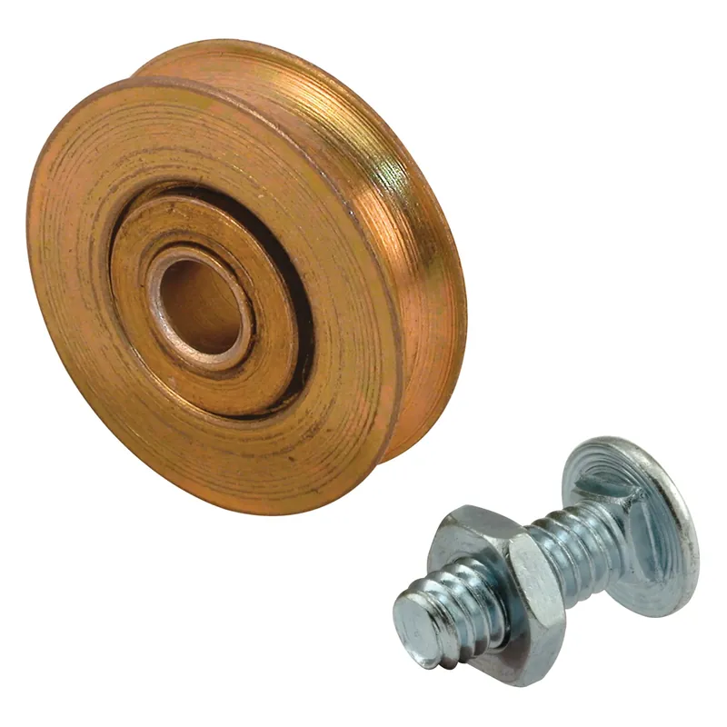 Prime-line 1-1/4 In. D X 5/16 In. L Steel Roller Assembly 2 Pk