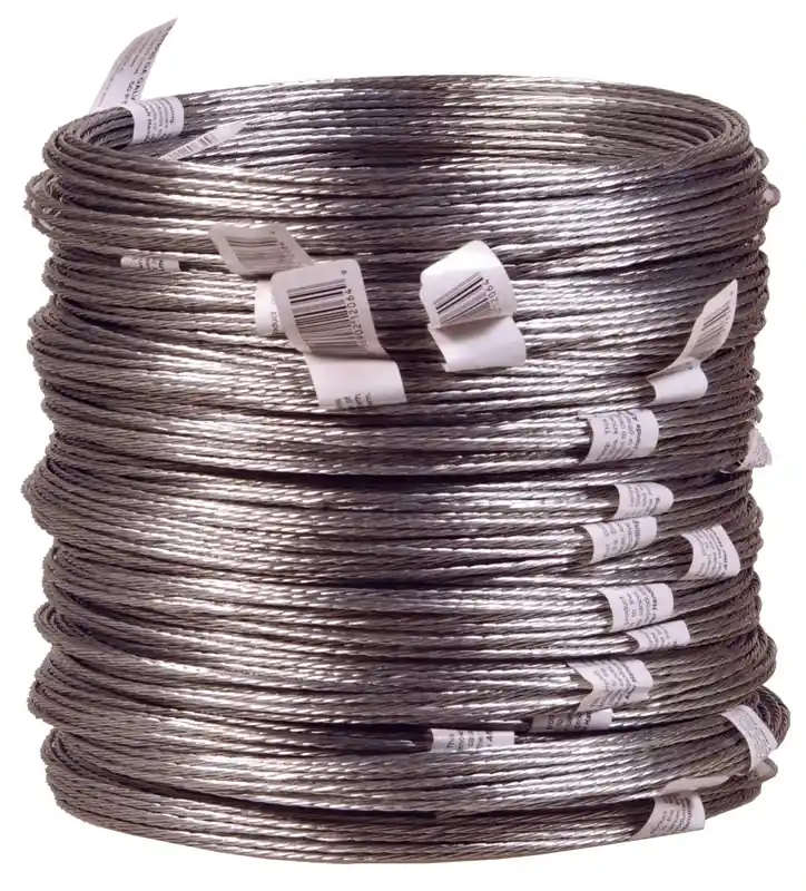 50 Ft. L Galvanized Steel 20 Ga. Wire