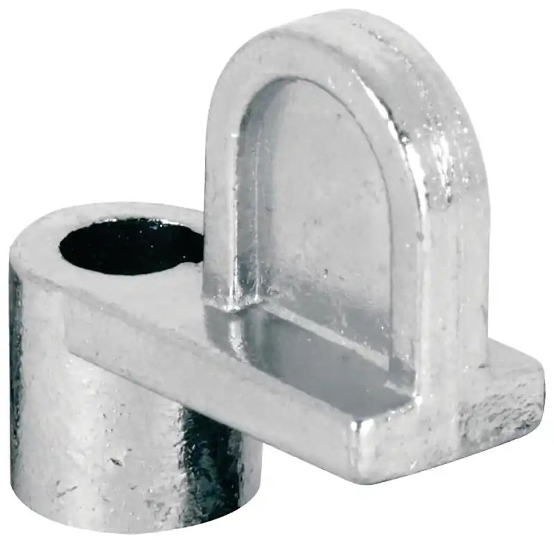 Prime-line Mill Silver Die Cast Screen Clip For 5/16 Inch 12 Pk