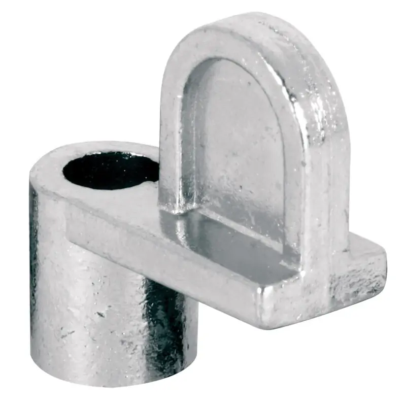 Prime-line Mill Silver Die Cast Screen Clip For 3/8 Inch 12 Pk