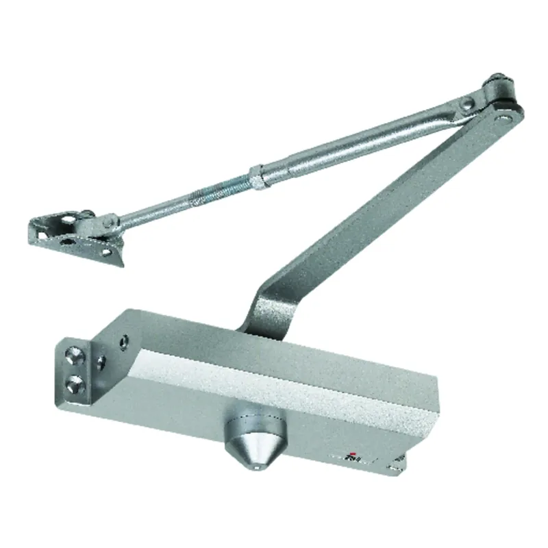 Commercial Door Closer, Aluminum Finish, Size 4