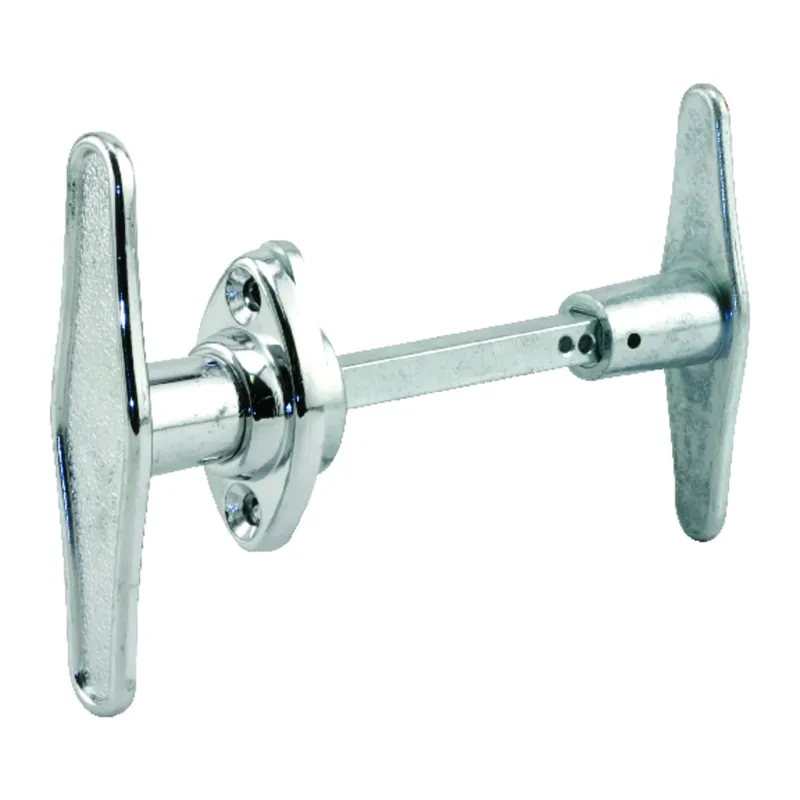 3 In. Diecast T Handle With Zinc Finish And Set Screw