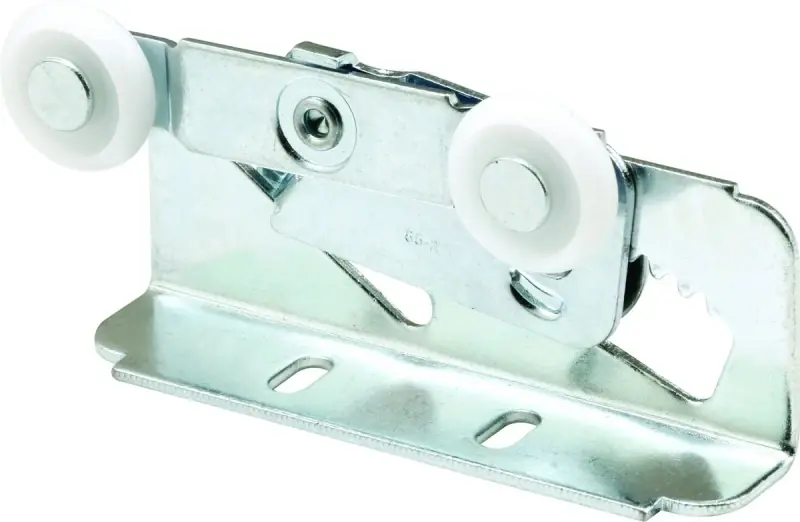 Prime-line 7/8 In. D X 0.25 In. L Zinc-plated Nylon/steel Roller Assembly 2 Pk