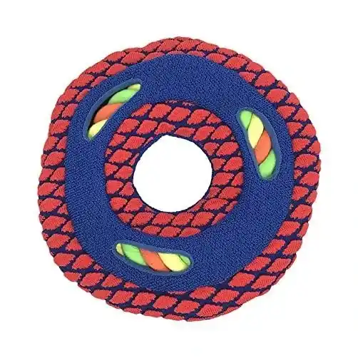 Sneakerz Disc With Rope Medium - Durable Dog Toy For Active Play
