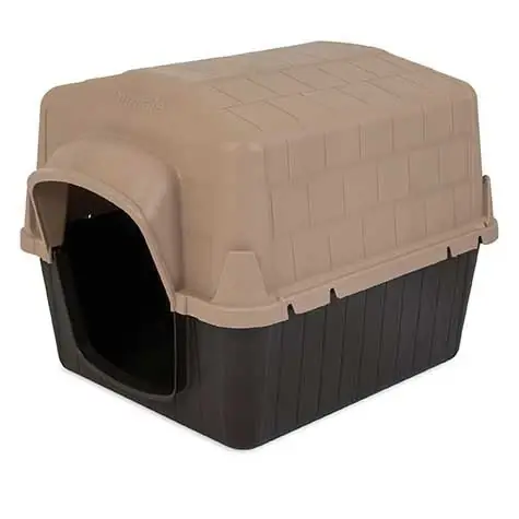 Barnhome Iii X-small Dog House, 26.5"l X 18"w X 16.5"h, Red/black
