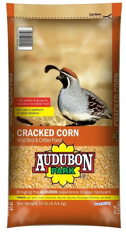12518 Cracked Corn Wild Bird & Critter Food, 10 Lb