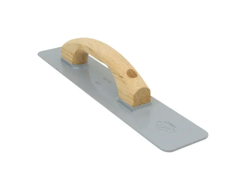 Cast Magnesium Straight Float 16 In. With Wood Handle