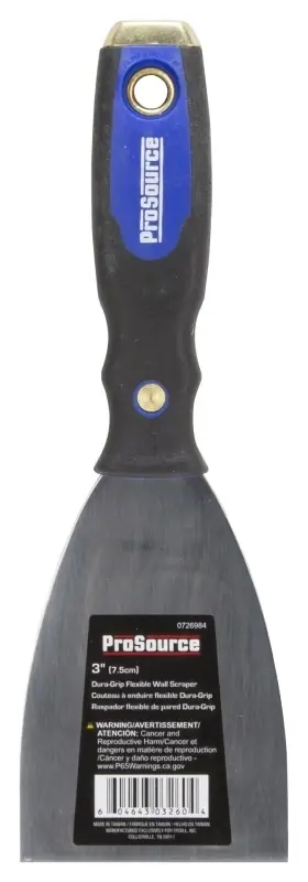 3-inch Dura-grip Flexible Wall Scraper With High-carbon Steel Blade