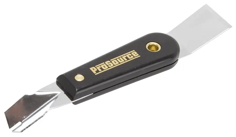 14300 2-in-1 Steel Glazing Tool For Putty Application And Removal