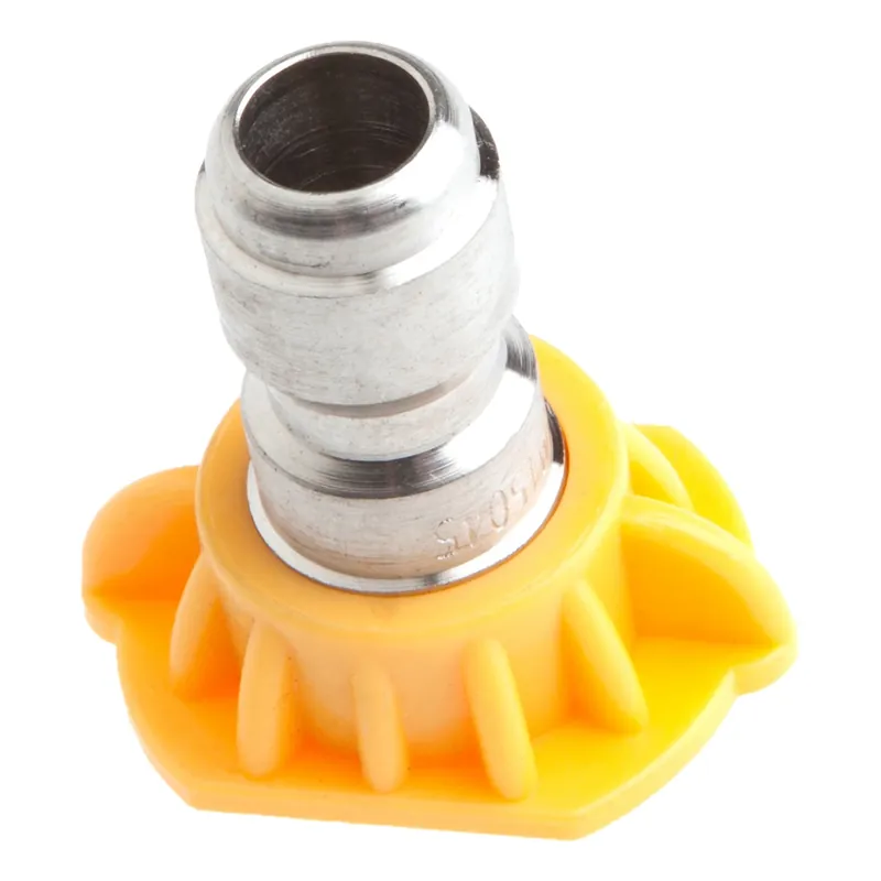 Quick Connect 4.5mm 15 Degree Yellow Chiseling Nozzle 4000 Psi
