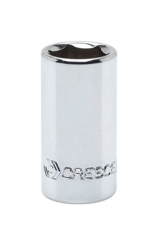 9/32 In. X 1/4 In. Drive Sae 6 Point Standard Socket - Chrome Vanadium Steel