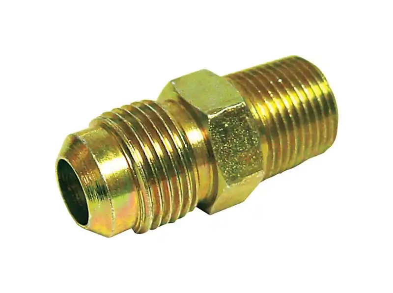 1/2 In. Flare X 3/4 In. D Male Brass Adapter
