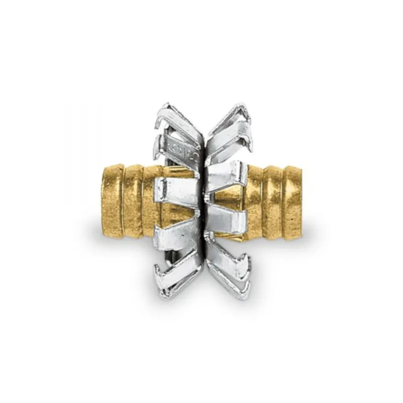 Heavy-duty Brass Clinch Hose Mender, 5/8 Inch, Model 805854-1001
