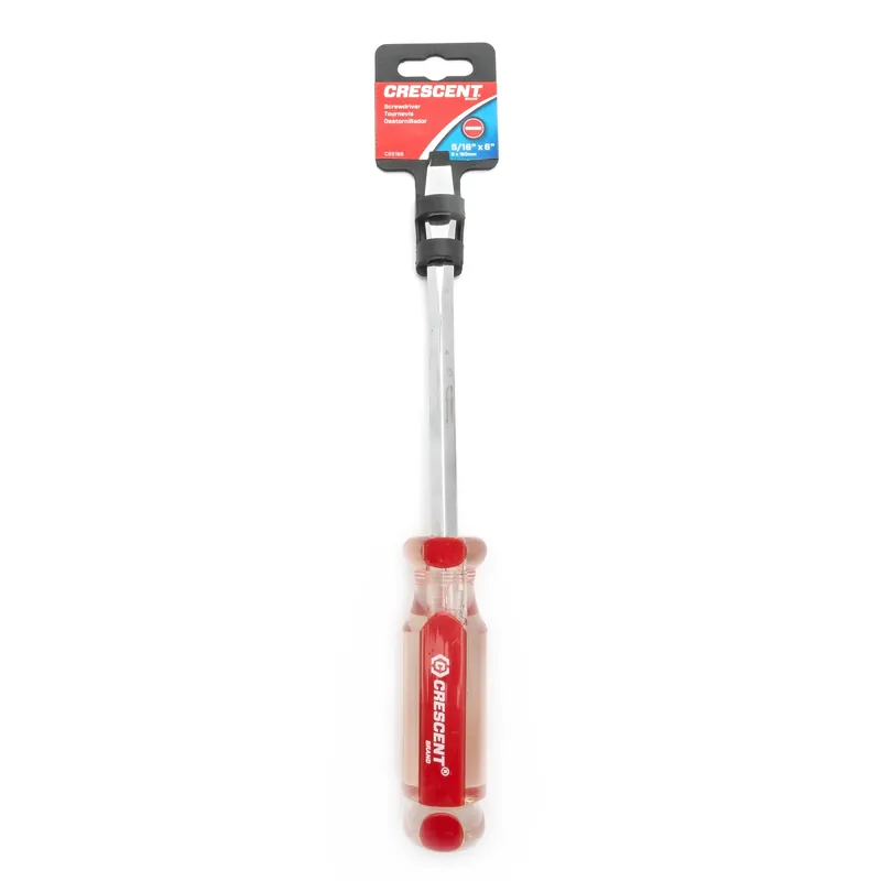 5/16 In. X 6 In. L Slotted Screwdriver With Magnetic Tip
