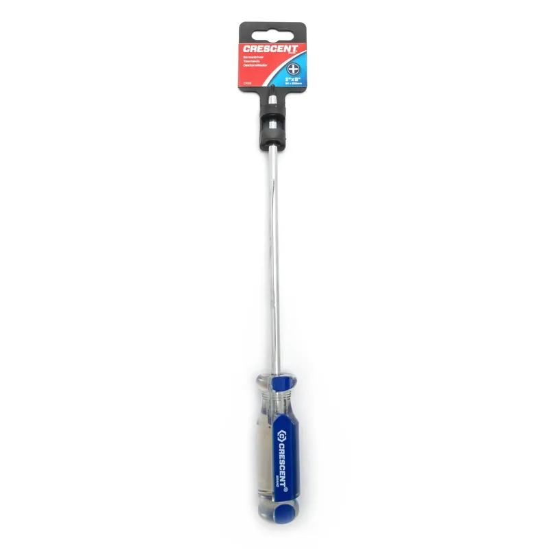 2 X 8 In. L Phillips Screwdriver With Acetate Handle And Magnetic Tip