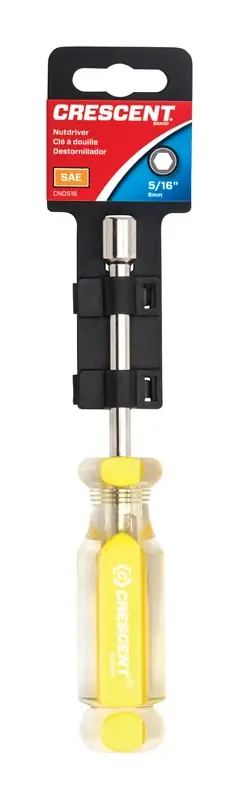 5/16 In. Sae Acetate Nut Driver 6-3/4 In. Length 1 Piece