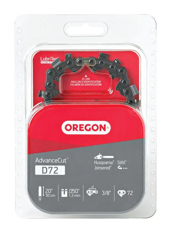 Oregon Advancecut D72 20 In. Chainsaw Chain 72 Links