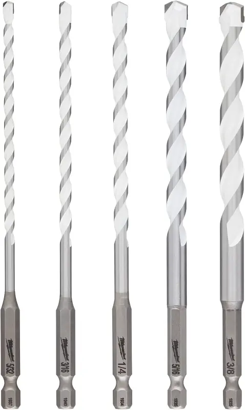 Shockwave Carbide Multi-material Drill Bits Set (5-pack)