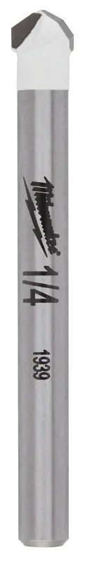 1/4 In. Carbide Tipped Drill Bit For Natural Stone, Glass, And Tile