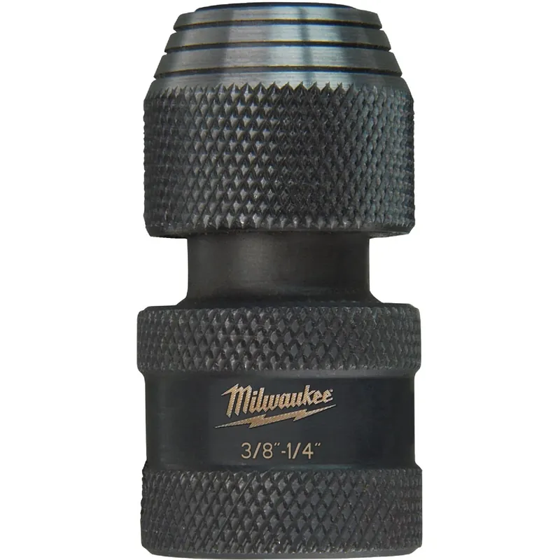 Shockwave Socket Adapter, 3/8 In. Square To 1/4 In. Hex