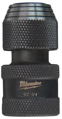 Shockwave Socket Adapter, 1/2 In. Square To 1/4 In. Hex