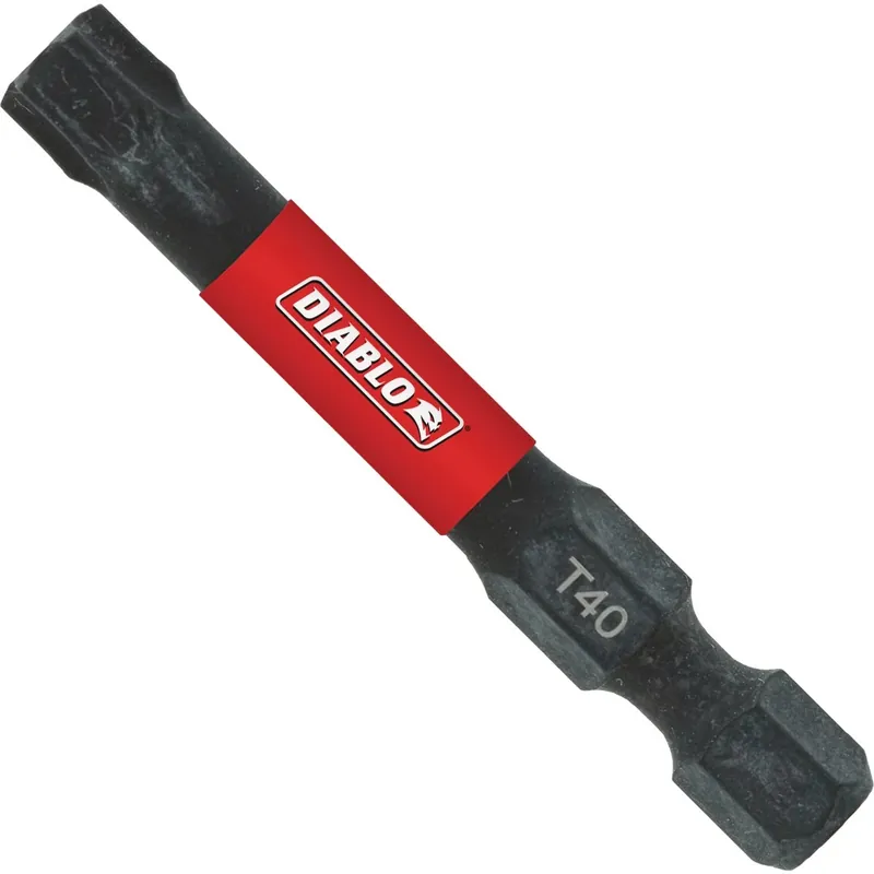 T40 Torx 2 Inch Power Impact Screwdriver Bit - Model Dt402p1