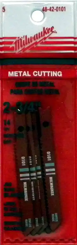 2-3/4 In. 14 Tpi U Shank High Speed Steel Jig Saw Blade