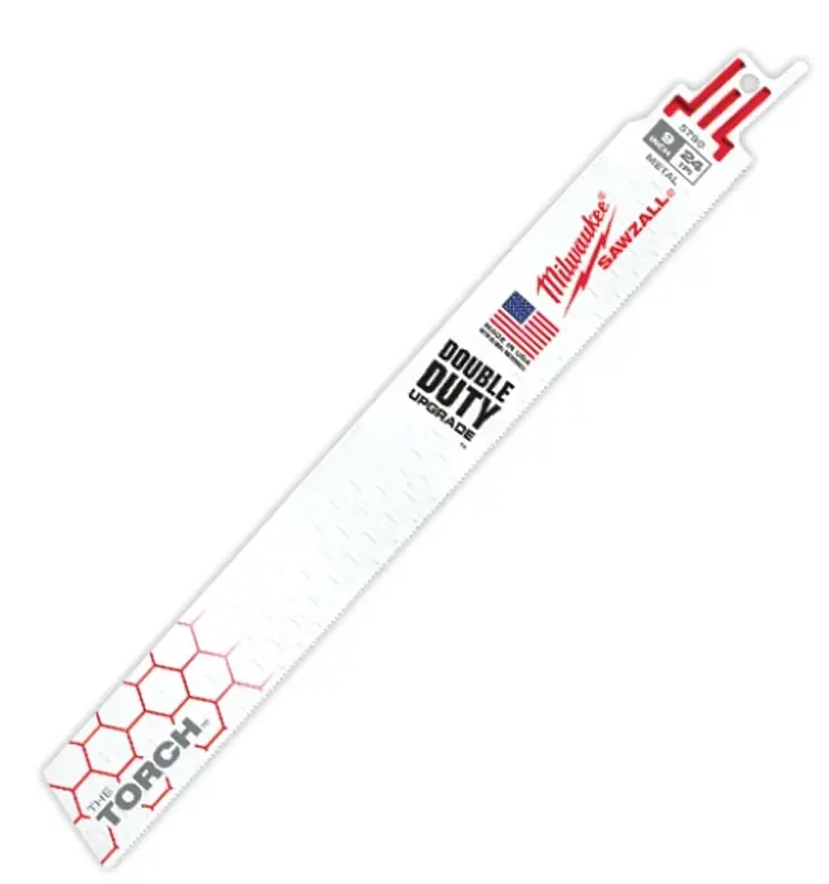 Sawzall The Torch Reciprocating Saw Blades, 24 Tpi, 12 In., 5-pk.
