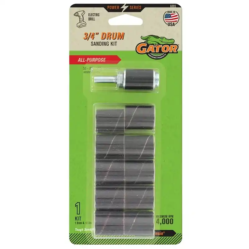 10-pack 1-in W X 0.75-in L Multi-grade Pack Commercial Sanding Drum Sandpaper