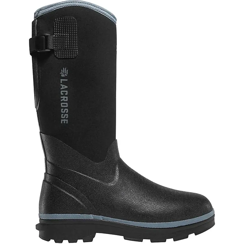 Women‘s Alpha Range 12" 5mm Neoprene Waterproof Boots - Size 8 - Black/cerulean