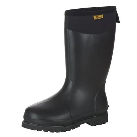 Men‘s Force 14" Neoprene Black Boot Size 14 For Ultimate Comfort