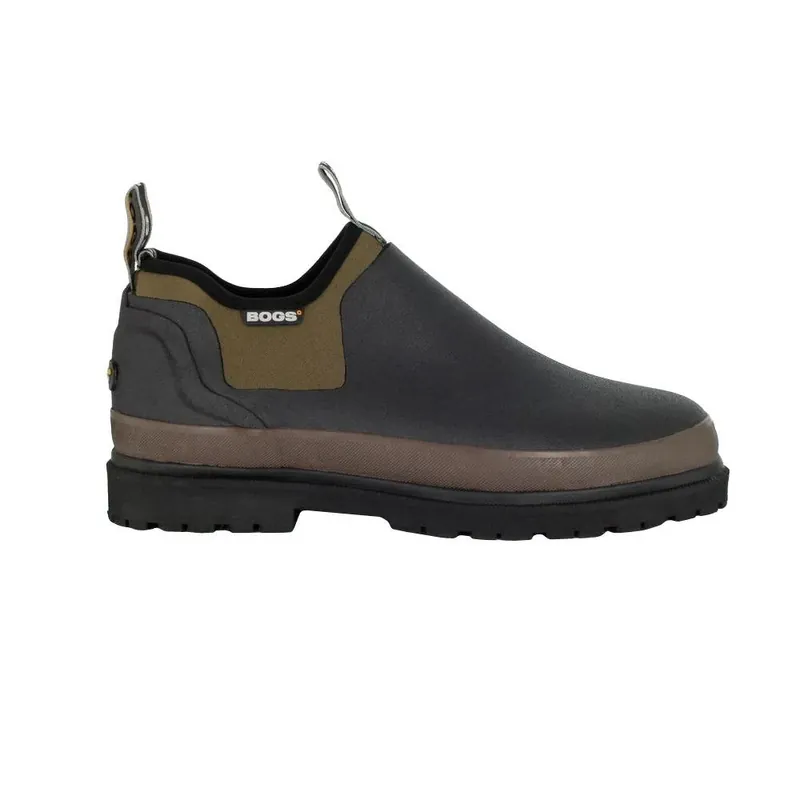 Men‘s Tillamook Bay Size 11 Black Waterproof Slip-on Rubber Shoe
