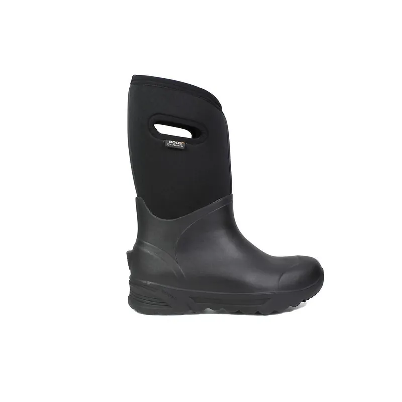 Men‘s Bozeman Tall Waterproof Boot 14 In. Size 11 Black Rubber Neoprene