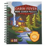 Cabin Fever Word Search Puzzles By Cottage Door Press - Spiral Bound Edition
