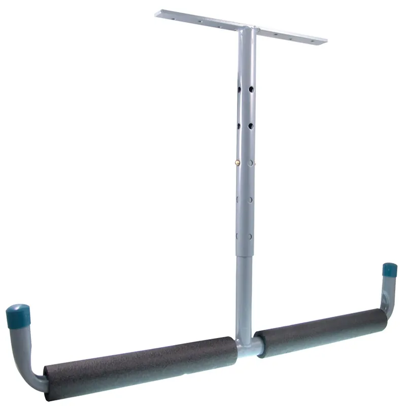 1 In. L Black Steel Overhead Storage Hanger Overhead Storage Hanger 50 Lb. Cap. 1 Pk