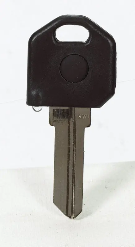 Keylights House Key Blank With Flashlight, Single Sided, Model Kw1bla