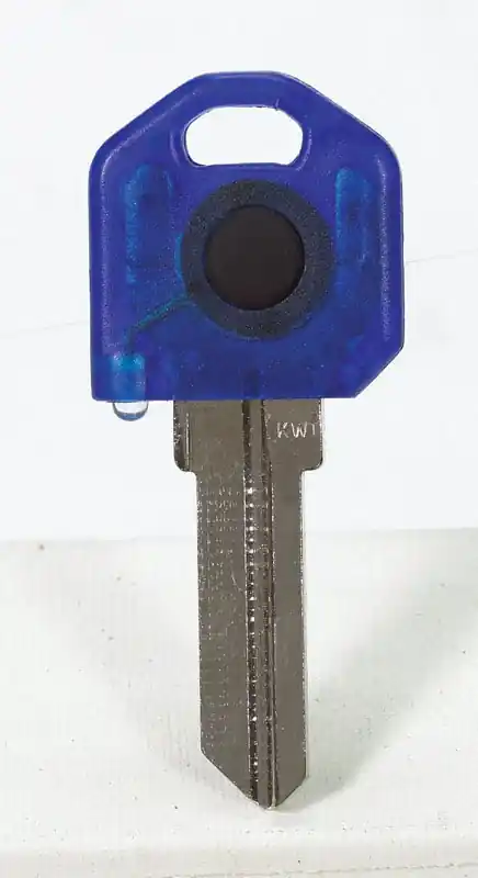 Keylights House Key Blank With Flashlight For Kwikset Kw1/weiser Wr3/wr5