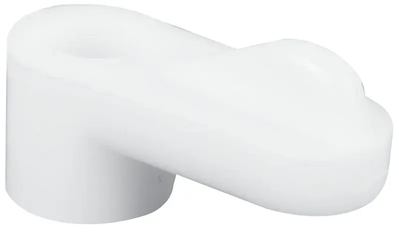 Prime-line Bright White Plastic Screen Clip For 5/16 Inch 12 Pk