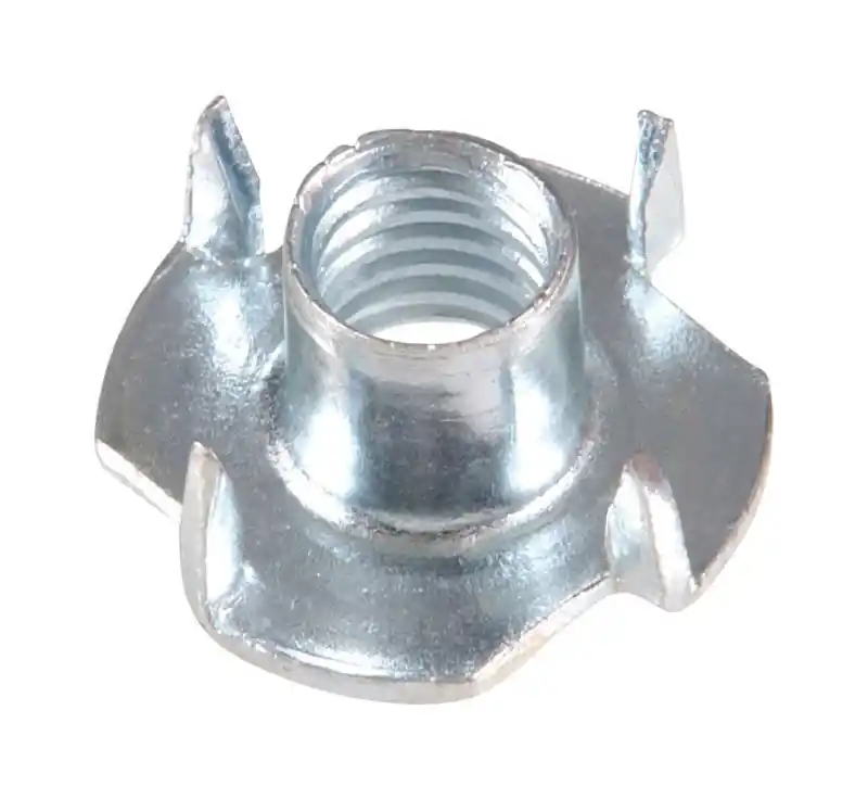 3/8 In. Zinc-plated Steel Sae Tee Nut 100 Pk