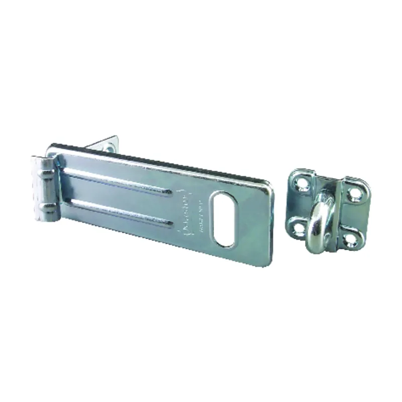 Zinc-plated Hardened Steel 6 In. L Hinge Hasp 1 Pk