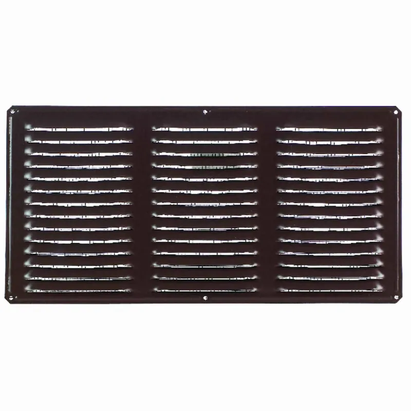 Undereave Vent, Brown, 16 X 8 In.
