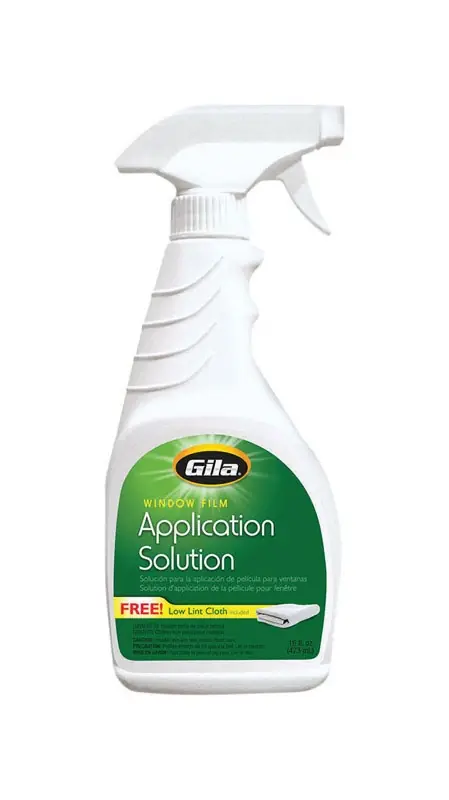 16 Oz. Ready-to-use Window Film Application Solution With Lint-free Wipe
