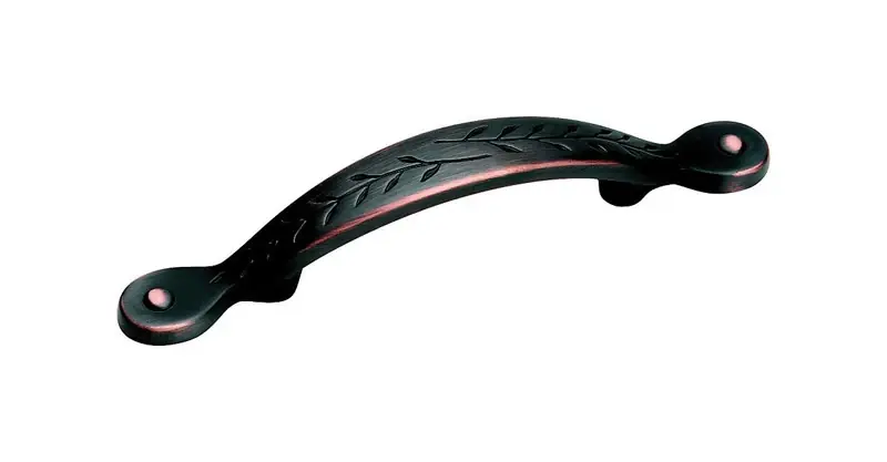 Traditional Arch Cabinet Pull 3 In. Oil Rubbed Bronze Brown 1 Pk