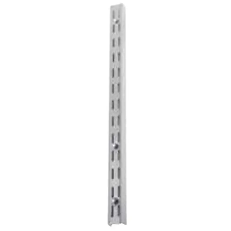 Silver Steel Heavy Duty Shelf Bracket 14 Ga. 28 In. L 300 Lb