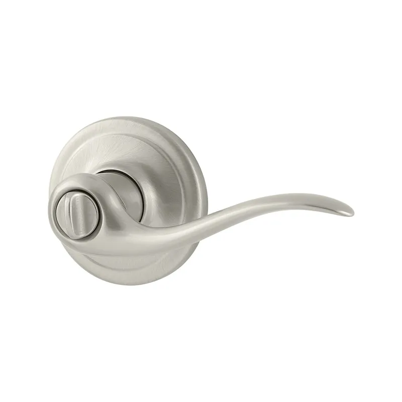 Signature Satin Nickel Universal Tustin Privacy Lever